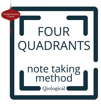 The Four Quadrants Note-taking Method