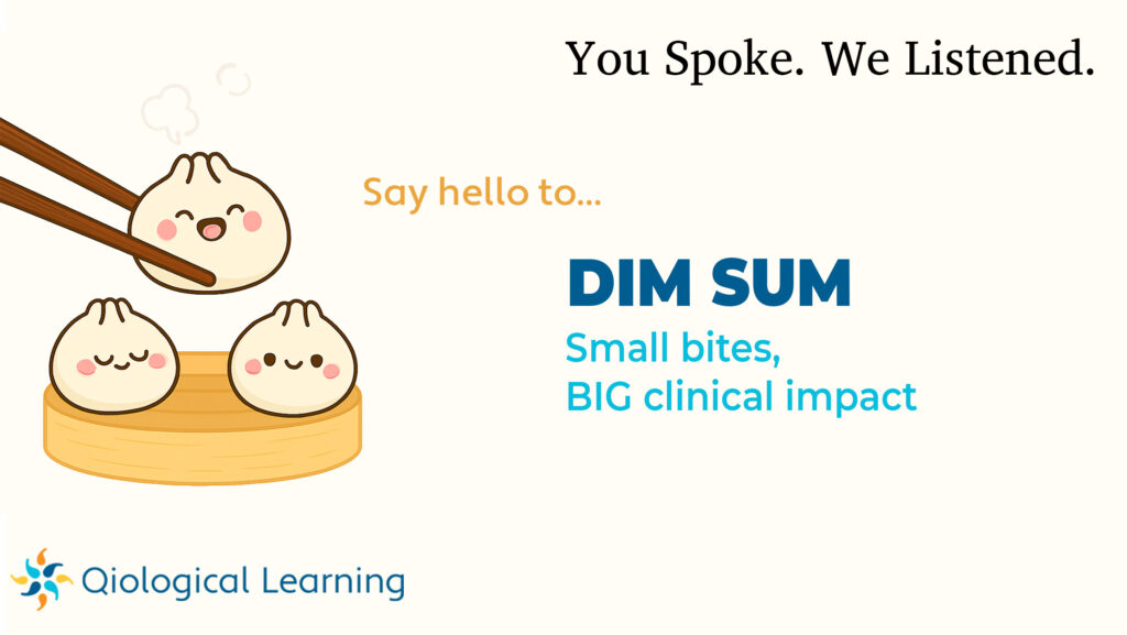 Dim Sum presented by Qiological Learning